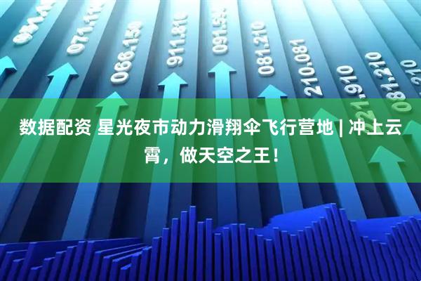 数据配资 星光夜市动力滑翔伞飞行营地 | 冲上云霄，做天空之王！